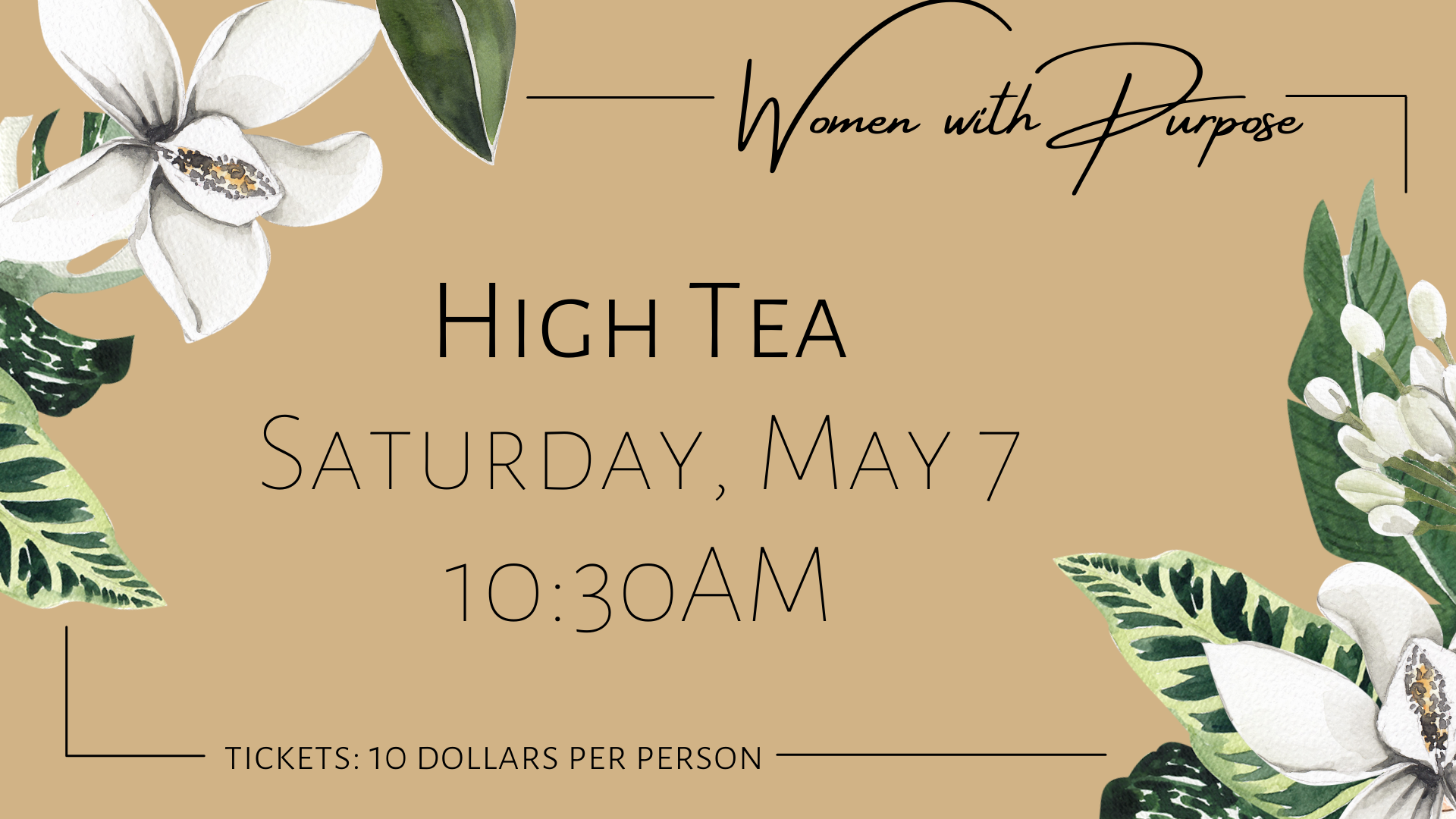Womens High Tea