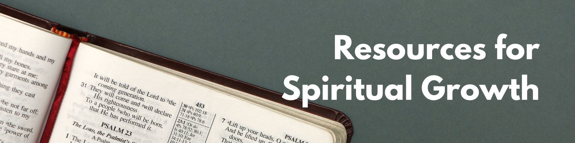 Spiritual Growth Resources